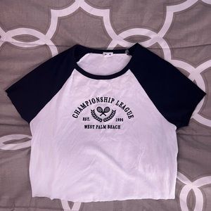 Cropped Tennis Tee